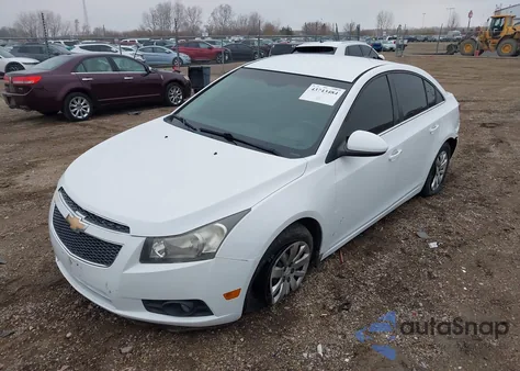 2011 Chevrolet Cruze 1Lt z USA, uszkodzony, nr VIN 1G1PF5S93B7256268